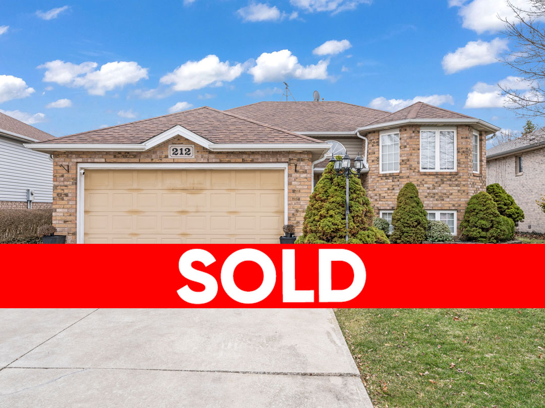 SOLD - 212 GRANDVIEW, BELLE RIVER